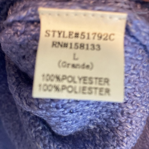 Ladies size large staccato sweater - Picture 3 of 4